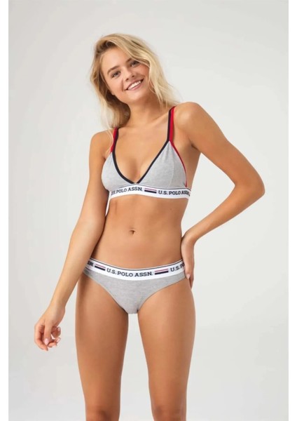 Us Polo Assn Kadın Büstiyer Slip Takım 66254 fiyatları