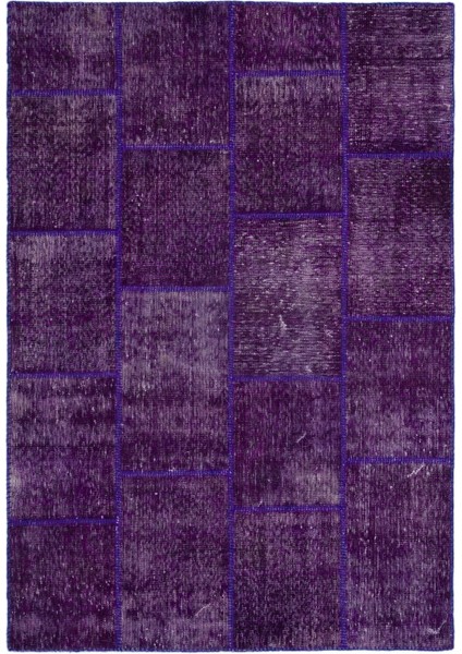 Iskece Mor Eskitme Etnik Modern Desenli Yün Hav Toz Vermez Leke Tutmayan Salon Yolluk Mutfak El Dokuma Halı