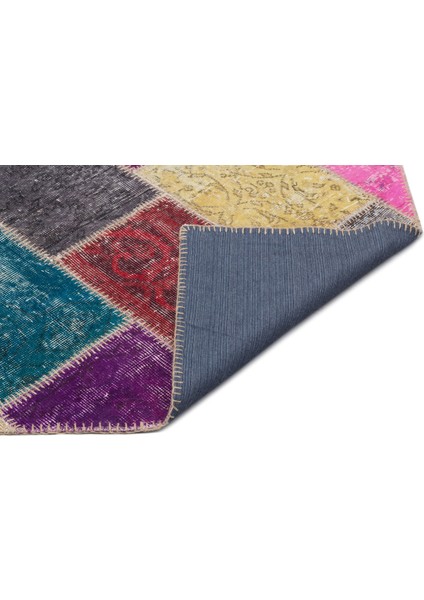 Iskece Bej Patchwork Etnik Modern Desenli Yün Hav Toz Vermez Leke Tutmayan Salon Yolluk Mutfak El Dokuma Halı fiyatları