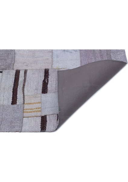 Teselya Mor Patchwork Etnik Modern Desenli Yün Hav Toz Vermez Leke Tutmayan Salon Yolluk Mutfak El Dokuma Halı fiyatları