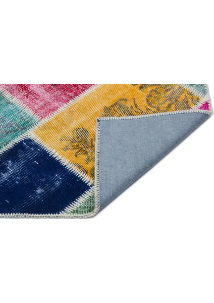 Iskece Bej Patchwork Etnik Modern Desenli Yün Hav Toz Vermez Leke Tutmayan Salon Yolluk Mutfak El Dokuma Halı fiyatları
