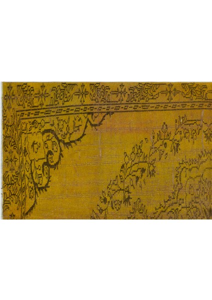 Sarı Göbekli Yün Modern Desenli Yün Hav Toz Vermez Leke Tutmayan Salon Yolluk Mutfak El Dokuma Halı indirimleri