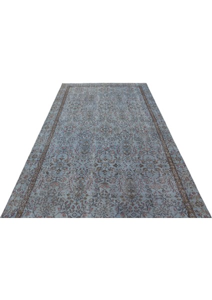 Atina Turkuaz Eskitme Yün Modern Desenli Yün Hav Toz Vermez Leke Tutmayan Salon Yolluk Mutfak El Dokuma Halı fiyatları