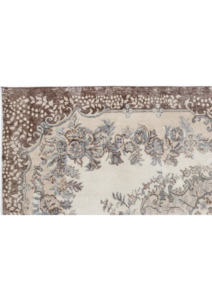 Girit Bej Çizgili Yün Modern Desenli Yün Hav Toz Vermez Leke Tutmayan Salon Yolluk Mutfak El Dokuma Halı modelleri