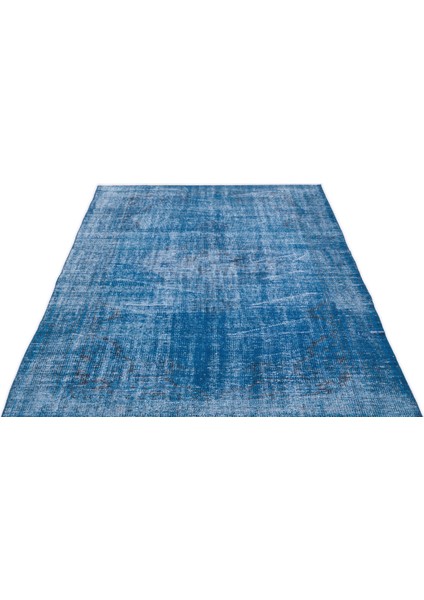 Atina Mavi Eskitme Yün Modern Desenli Yün Hav Toz Vermez Leke Tutmayan Salon Yolluk Mutfak El Dokuma Halı fiyatları