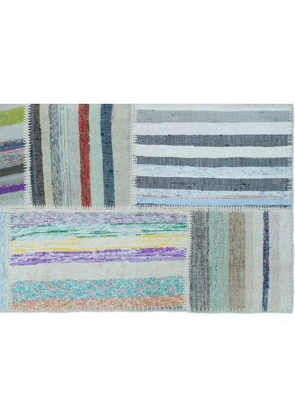 Iskece Bej Patchwork Yün Modern Desenli Yün Hav Toz Vermez Leke Tutmayan Salon Yolluk Mutfak El Dokuma Halı modelleri