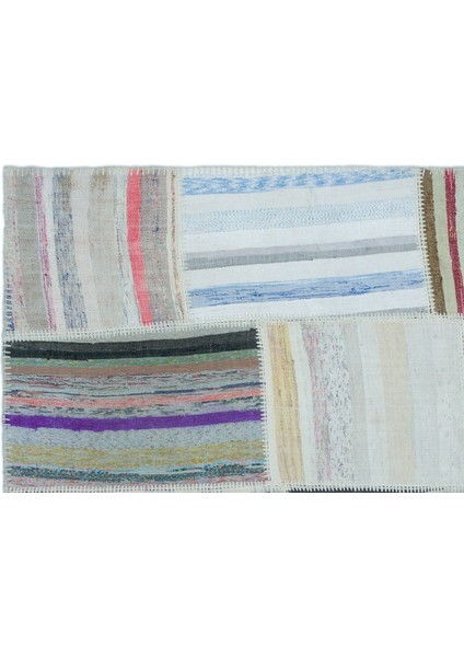 Iskece Bej Patchwork Yün Modern Desenli Yün Hav Toz Vermez Leke Tutmayan Salon Yolluk Mutfak El Dokuma Halı fırsatları