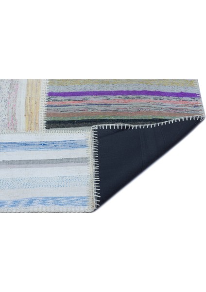 Iskece Bej Patchwork Yün Modern Desenli Yün Hav Toz Vermez Leke Tutmayan Salon Yolluk Mutfak El Dokuma Halı indirimleri