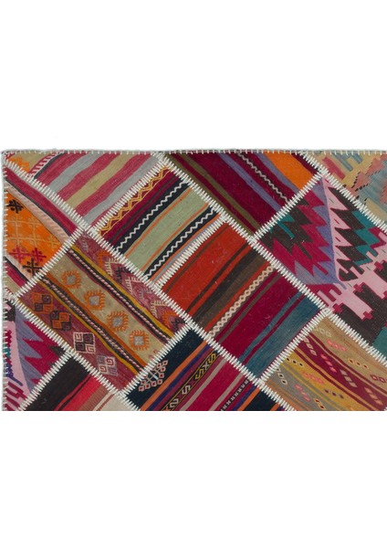 Iskece Bej Patchwork Yün Modern Desenli Yün Hav Toz Vermez Leke Tutmayan Salon Yolluk Mutfak El Dokuma Halı indirimleri