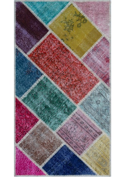 Girit Bej Çiçekli Yün Modern Desenli Yün Hav Toz Vermez Leke Tutmayan Salon Yolluk Mutfak El Dokuma Halı