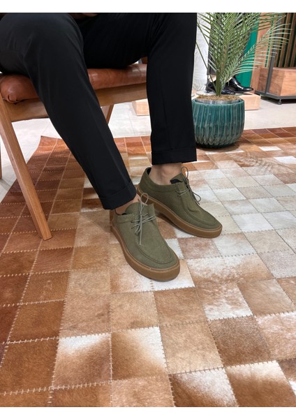 Erkek Yeşil Casual Ayakkabı 3041-05