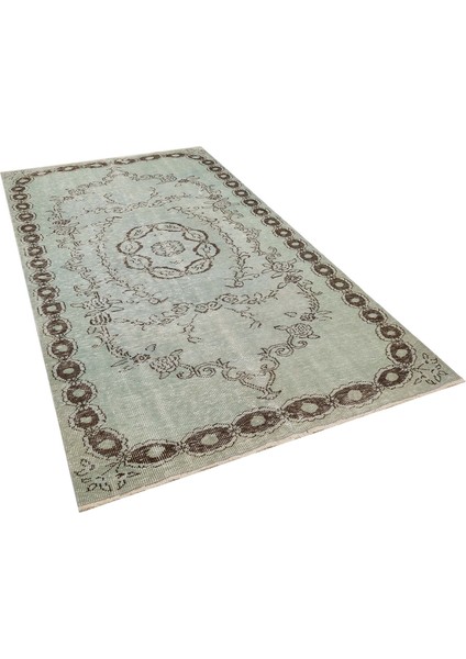 Gri Patchwork Etnik Modern Desenli Yün Hav Toz Vermez Leke Tutmayan Salon Yolluk Mutfak El Dokuma Halı