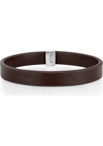 DKJ.6.10020-2 Deri Lacivert Renk Erkek Bileklik