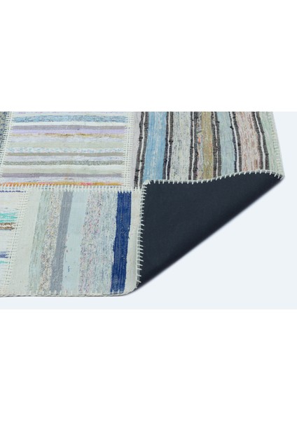 Iskece Bej Patchwork Yün Modern Desenli Yün Hav Toz Vermez Leke Tutmayan Salon Yolluk Mutfak El Dokuma Halı indirimleri