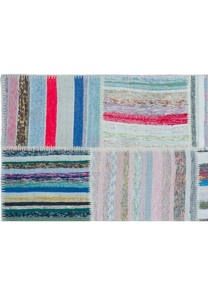 Girit Bej Çizgili Yün Modern Desenli Yün Hav Toz Vermez Leke Tutmayan Salon Yolluk Mutfak El Dokuma Halı indirimleri