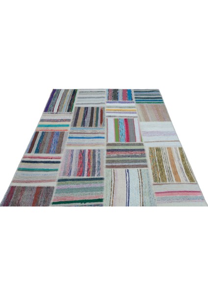 Teselya Bej Çizgili Etnik Modern Desenli Yün Hav Toz Vermez Leke Tutmayan Salon Yolluk Mutfak El Dokuma Halı fiyatları