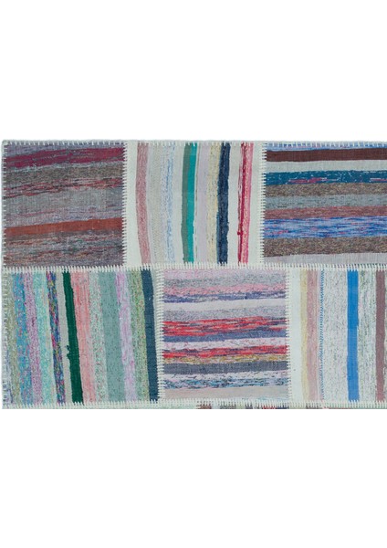 Teselya Bej Çizgili Etnik Modern Desenli Yün Hav Toz Vermez Leke Tutmayan Salon Yolluk Mutfak El Dokuma Halı fırsatları