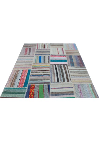 Iskece Bej Patchwork Yün Modern Desenli Yün Hav Toz Vermez Leke Tutmayan Salon Yolluk Mutfak El Dokuma Halı fiyatları