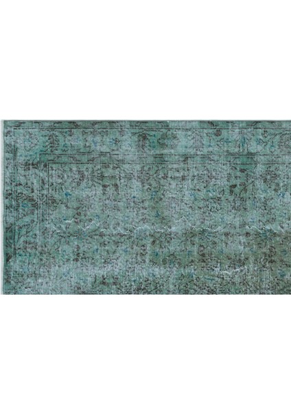 Atina Turkuaz Eskitme Yün Modern Desenli Yün Hav Toz Vermez Leke Tutmayan Salon Yolluk Mutfak El Dokuma Halı fırsatları