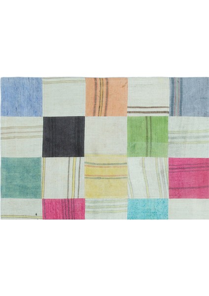 Girit Bej Çizgili Yün Modern Desenli Yün Hav Toz Vermez Leke Tutmayan Salon Yolluk Mutfak El Dokuma Halı indirimleri