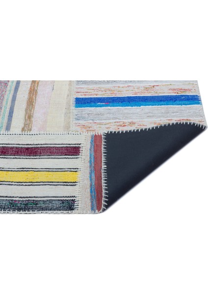 Girit Kahverengi Çizgili Yün Modern Desenli Yün Hav Toz Vermez Leke Tutmayan Salon Yolluk Mutfak El Dokuma Halı indirimleri