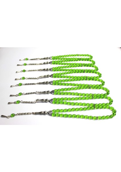 Oniks Taşı 8’li Cam Tesbih Seti - Hediyelik Aksesuar & Bujiteri & Yeşil fiyatları