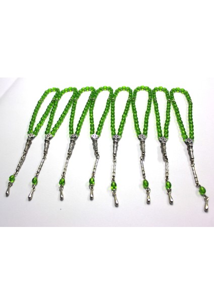 Oniks Taşı 8’li Cam Tesbih Seti - Hediyelik Aksesuar & Bujiteri & Yeşil fırsatları