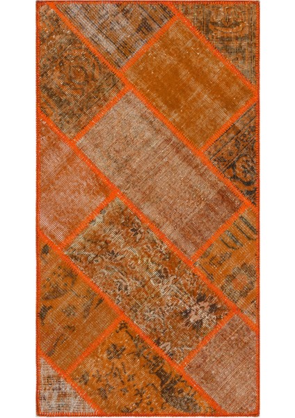 Girit Kırmızı Çizgili Yün Modern Desenli Yün Hav Toz Vermez Leke Tutmayan Salon Yolluk Mutfak El Dokuma Halı