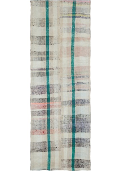 Atina Bej Eskitme Yün Modern Desenli Yün Hav Toz Vermez Leke Tutmayan Salon Yolluk Mutfak El Dokuma Halı