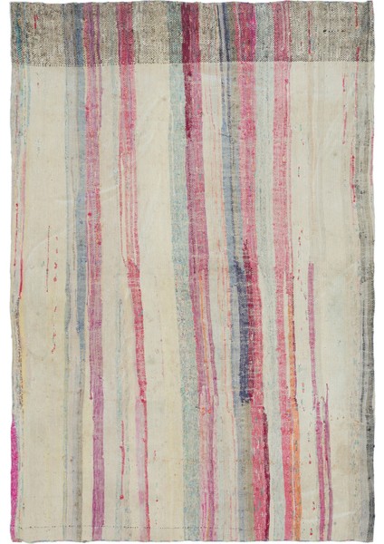 Iskece Bej Patchwork Yün Modern Desenli Yün Hav Toz Vermez Leke Tutmayan Salon Yolluk Mutfak El Dokuma Halı