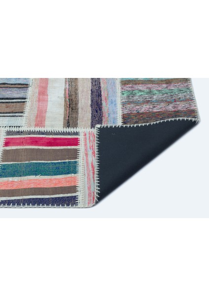 Iskece Bej Patchwork Yün Modern Desenli Yün Hav Toz Vermez Leke Tutmayan Salon Yolluk Mutfak El Dokuma Halı indirimleri