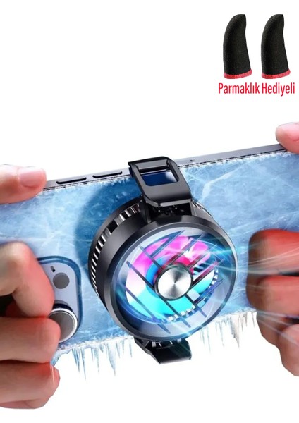 Oyuncu Telefon Hava Soğutma Fanı Radyatör Sessiz Fan Telefon Soğutucu Tak Çalıştır