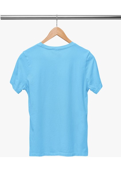 Stay Trıppy Baskılı / Kadın Çok Renkli T-Shirt %100 Pamuk Regular Fıt Rahat Kalıp modelleri