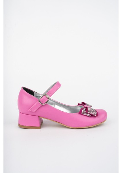 Fiyonklu Taşlı Kız Çocuk Abiye Ayakkabı fiyatları