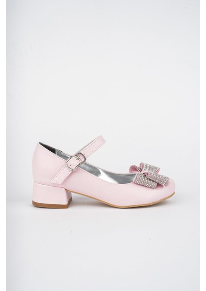 Fiyonklu Taşlı Kız Çocuk Abiye Ayakkabı fiyatları
