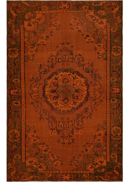 Atina Turkuaz Eskitme Yün Modern Desenli Yün Hav Toz Vermez Leke Tutmayan Salon Yolluk Mutfak El Dokuma Halı