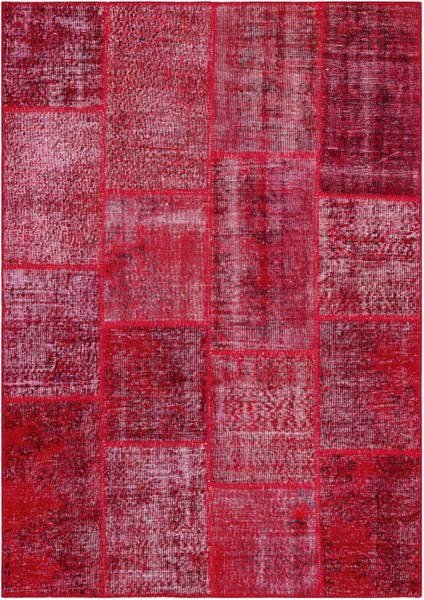 Atina Turkuaz Eskitme Yün Modern Desenli Yün Hav Toz Vermez Leke Tutmayan Salon Yolluk Mutfak El Dokuma Halı