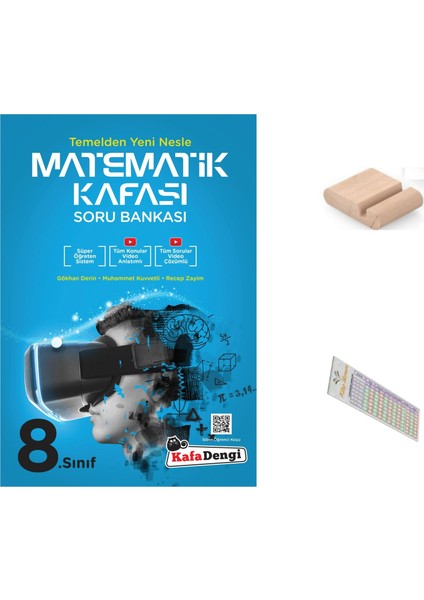 Kafadengi 8.sınıf Matematik Kafası Soru Bankası Lgs 2026 +Telefon Tutucu+Çözüm Ayracı