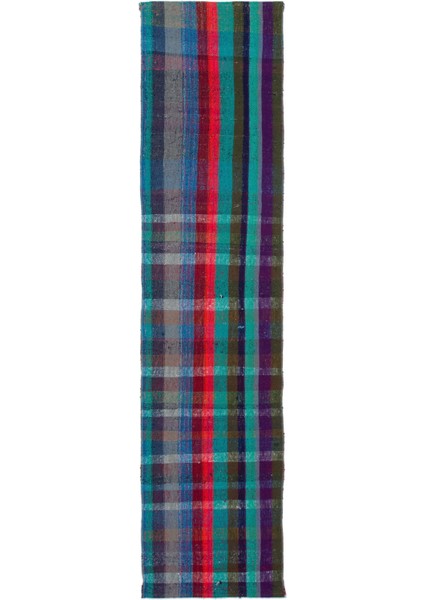 Girit Bej Çizgili Yün Modern Desenli Yün Hav Toz Vermez Leke Tutmayan Salon Yolluk Mutfak El Dokuma Halı