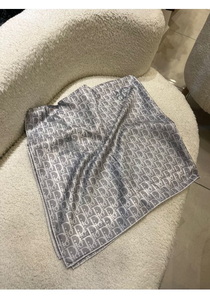 Siyah-Gri Sima Ithal Dr Çift Taraflı Twill Ipek Eşarp fiyatları