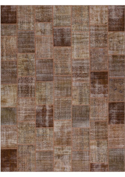 Vintage Bej Göbekli Yün Modern Desenli Yün Hav Toz Vermez Leke Tutmayan Salon Yolluk Mutfak El Dokuma Halı