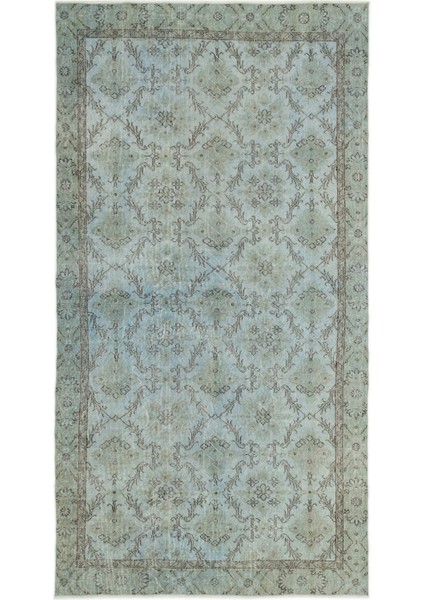 Atina Gri Eskitme Yün Modern Desenli Yün Hav Toz Vermez Leke Tutmayan Salon Yolluk Mutfak El Dokuma Halı