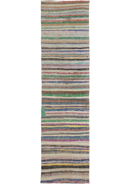 Atina Bej Eskitme Yün Modern Desenli Yün Hav Toz Vermez Leke Tutmayan Salon Yolluk Mutfak El Dokuma Halı