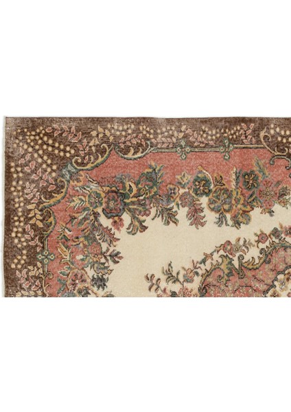 Atina Kahverengi Eskitme Yün Modern Desenli Yün Hav Toz Vermez Leke Tutmayan Salon Yolluk Mutfak El Dokuma Halı fırsatları