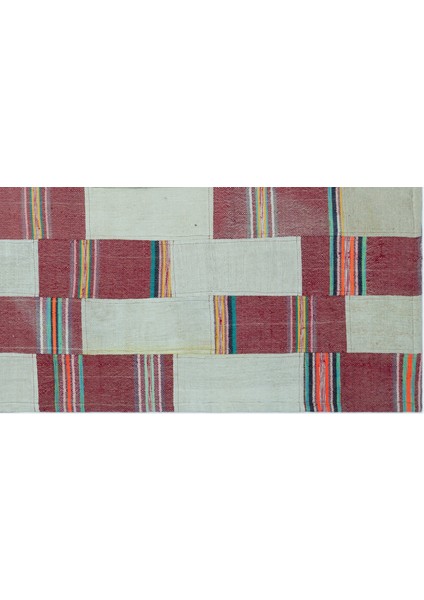 Teselya Bej Çizgili Yün Modern Desenli Yün Hav Toz Vermez Leke Tutmayan Salon Yolluk Mutfak El Dokuma Halı fırsatları