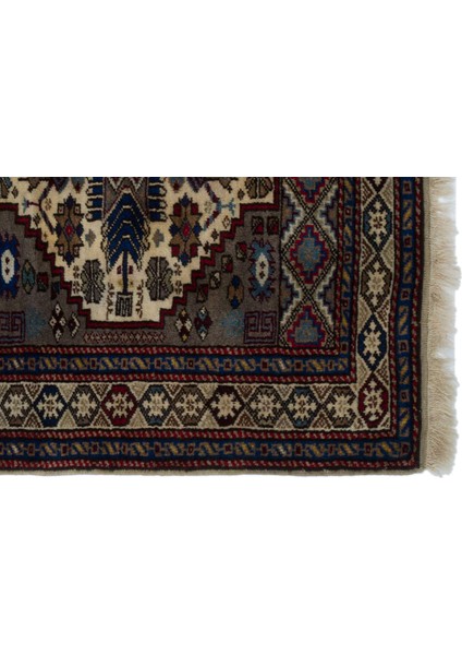 Teselya Mavi Patchwork Yün Modern Desenli Yün Hav Toz Vermez Leke Tutmayan Salon Yolluk Mutfak El Dokuma Halı fırsatları