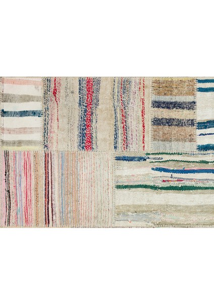 Atina Turkuaz Eskitme Yün Modern Desenli Yün Hav Toz Vermez Leke Tutmayan Salon Yolluk Mutfak El Dokuma Halı fırsatları