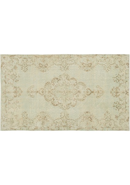 Bej Eskitme Yün Modern Desenli Yün Hav Toz Vermez Leke Tutmayan Salon Yolluk Mutfak El Dokuma Halı