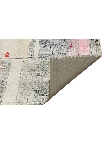 Iskece Bej Patchwork Yün Modern Desenli Yün Hav Toz Vermez Leke Tutmayan Salon Yolluk Mutfak El Dokuma Halı modelleri