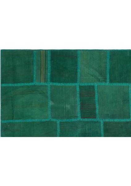 Ikat Yeşil Ikat Ipek Modern Desenli Yün Hav Toz Vermez Leke Tutmayan Salon Yolluk Mutfak El Dokuma Halı fırsatları